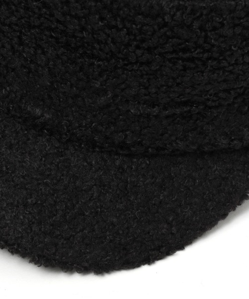 BAYFLOW（ベイフロー）の「ボアキャスケット（キャスケット・レディース・ブラック/ベージュ/アイボリー・FREE）」の7枚目の写真