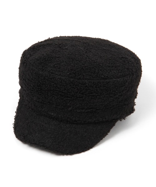 BAYFLOW（ベイフロー）の「ボアキャスケット（キャスケット・レディース・ブラック/ベージュ/アイボリー・FREE）」の17枚目の写真