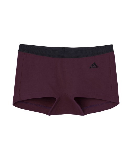 adidas(アディダス)の「adidas/アディダス ワンポイントロゴ ハーフショーツ(ショーツ・レディース・ブラック/グレー/コバルトブルー/オレンジ系その他/オリーブ/ワイン/ダークオリーブ/ブルー系その他2/ピンク系その他2/ライム/ブラウン系その他/グリーン・LARGE/MEDIUM)」の3枚目の写真
