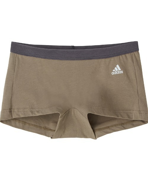 adidas(アディダス)の「adidas/アディダス ワンポイントロゴ ハーフショーツ(ショーツ・レディース・ブラック/グレー/コバルトブルー/オレンジ系その他/オリーブ/ワイン/ダークオリーブ/ブルー系その他2/ピンク系その他2/ライム/ブラウン系その他/グリーン・LARGE/MEDIUM)」の4枚目の写真