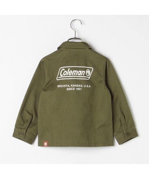 b・ROOM（ビールーム）の「【Coleman】ワークジャケット（ミリタリージャケット・キッズ・キャメル/カーキ・130cm/110cm/120cm/100cm）」の14枚目の写真