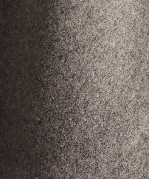 LOEFF（ロエフ）の「＜LOEFF（ロエフ）＞W FX リバー ポンチョ ステンカラーコート（ステンカラーコート・レディース・モカ/ブラック・1/0）」の19枚目の写真