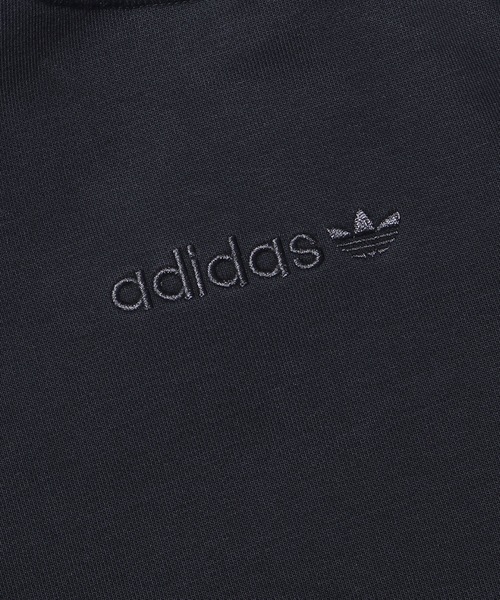 adidas（アディダス）の「adidas/アディダス DYED CREW クルースウェット ブランドロゴ 刺繍 後染め（スウェット・メンズ・チャコールグレー/ブラック・L/M/O）」の8枚目の写真