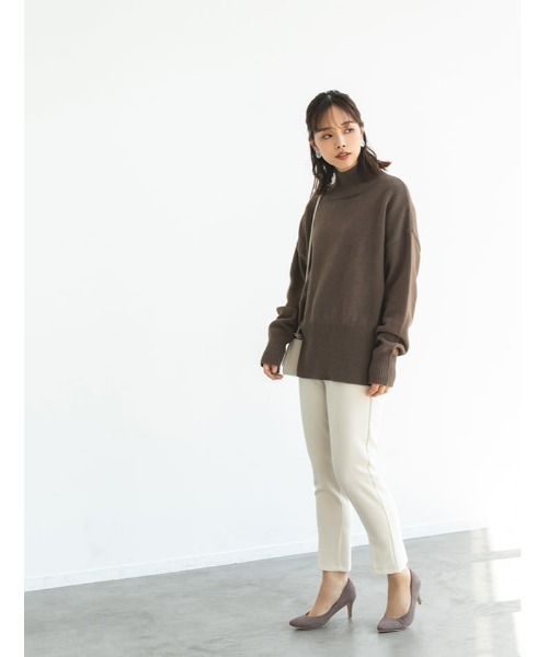 fifth（フィフス）の「センタープレスベーシックパンツ（その他パンツ・レディース・ホワイト/ブラック/グリーン・SMALL/MEDIUM/LARGE）」の12枚目の写真