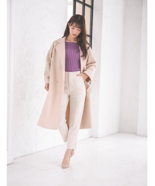 fifth（フィフス）の「センタープレスベーシックパンツ（その他パンツ・レディース・ホワイト/ブラック/グリーン・SMALL/MEDIUM/LARGE）」の7枚目の写真