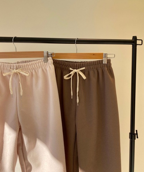 lawgy（ラウジー）の「cotton rafu pants（その他パンツ・レディース・ブラウン/アイボリー・FREE）」の20枚目の写真