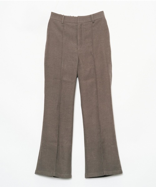 AS KNOW AS PINKY（アズノゥアズピンキー）の「イロフワリスラックスパンツ（スラックス・レディース・チャコールグレー/ブラック/オレンジ/ブルー/グリーン/モカ/キャメル・S/M/L）」の10枚目の写真