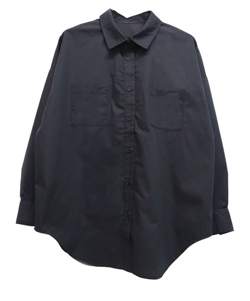 DONOBAN（ドノバン）の「DADDYシャツ（シャツ/ブラウス・レディース・ネイビー×ホワイト/ブラック/ホワイト・F）」の21枚目の写真