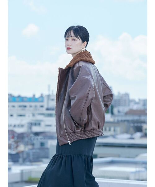 MURUA(ムルーア)の「【AOI】スイッチギャザーマキシスカート(スカート・レディース・ブラック/その他1・FREE)」の3枚目の写真