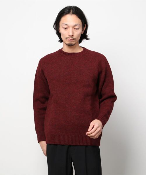 EEL（イール）の「EEL/イール　ノルディックセーター（Tシャツ/カットソー・メンズ・ネイビー/バーガンディー/グレー・M/L）」の3枚目の写真