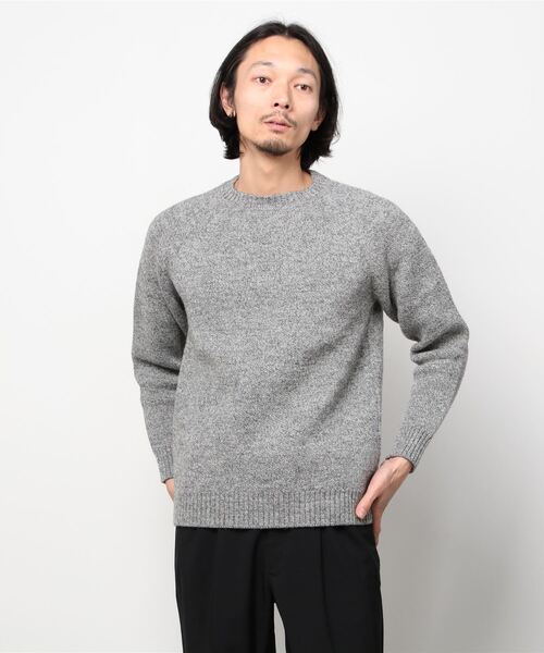 EEL（イール）の「EEL/イール　ノルディックセーター（Tシャツ/カットソー・メンズ・ネイビー/バーガンディー/グレー・M/L）」の2枚目の写真