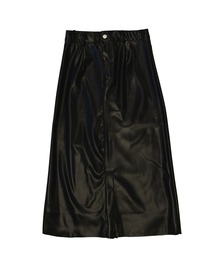 mybae（マイベイ）の「フロントベンツフェイクレザースカート（スカート）」