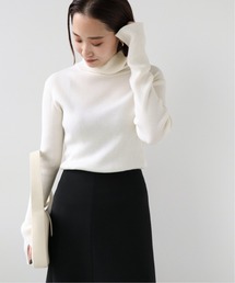 Deuxieme Classe | *TEX リブタートルネック プルオーバー(ニット/セーター)