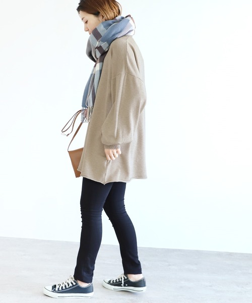 reca（レカ）の「あったかオーバーサイズニット（ニット/セーター・レディース・ブラック/ベージュ/モカ・FREE）」の8枚目の写真