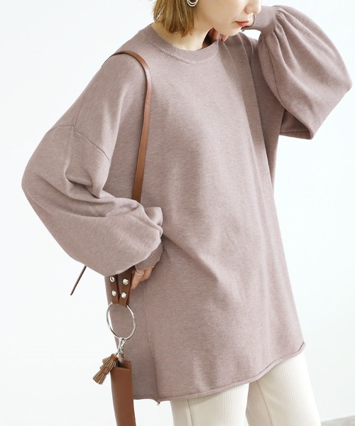 reca（レカ）の「あったかオーバーサイズニット（ニット/セーター・レディース・ブラック/ベージュ/モカ・FREE）」の15枚目の写真