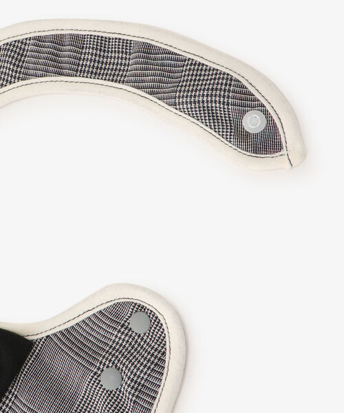 Afternoon Tea（アフタヌーンティー）の「おめかしスタイ（スタイ/よだれかけ・キッズ・ネイビー/グレー・ONE SIZE）」の8枚目の写真