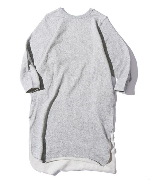 F.O.U（エフオーユー）の「F.O.U/エフオーユー ワイドスリーブワンピース（ワンピース・キッズ・ブラック/グレー/ブルー/ベージュ・140）」の3枚目の写真