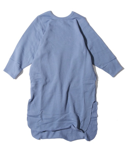 F.O.U（エフオーユー）の「F.O.U/エフオーユー ワイドスリーブワンピース（ワンピース・キッズ・ブラック/グレー/ブルー/ベージュ・140）」の4枚目の写真