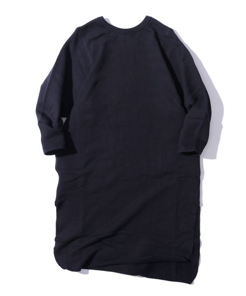 F.O.U（エフオーユー）の「F.O.U/エフオーユー ワイドスリーブワンピース（ワンピース・キッズ・ブラック/グレー/ブルー/ベージュ・140）」の2枚目の写真