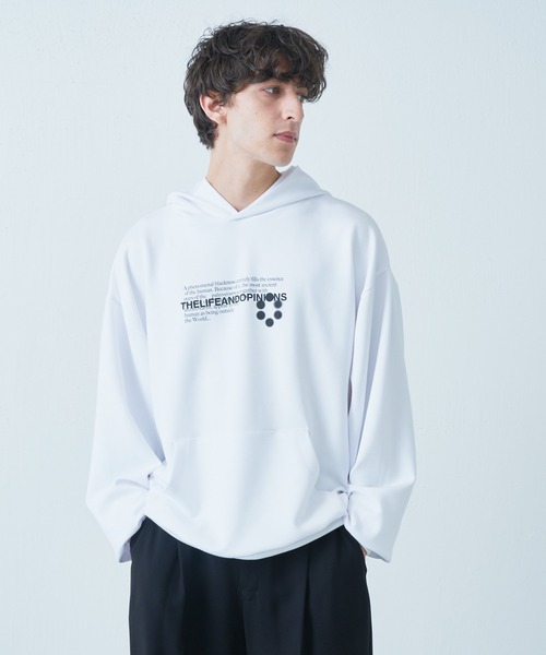 Lui's（ルイス）の「TAKE OVER プリントフーディー（パーカー・メンズ・ホワイト/ブラック/ロイヤルブルー・SMALL/MEDIUM）」の19枚目の写真