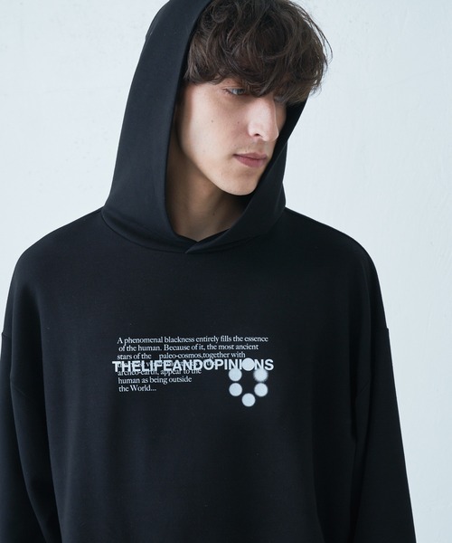 Lui's（ルイス）の「TAKE OVER プリントフーディー（パーカー・メンズ・ホワイト/ブラック/ロイヤルブルー・SMALL/MEDIUM）」の14枚目の写真