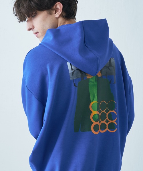 Lui's（ルイス）の「TAKE OVER プリントフーディー（パーカー・メンズ・ホワイト/ブラック/ロイヤルブルー・SMALL/MEDIUM）」の15枚目の写真