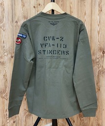 AVIREX | ネイバル パッチ ロングスリーブ Tシャツ(Tシャツ/カットソー)