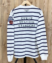 AVIREX | ネイバル パッチ ロングスリーブ Tシャツ(Tシャツ/カットソー)