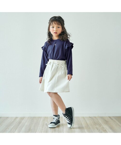 apres les cours(アプレレクール)の「さくらんぼTシャツ(Tシャツ/カットソー・キッズ・ピンク/アイボリー/ミント/ネイビー・100/110/120/90/140/130/80)」の8枚目の写真