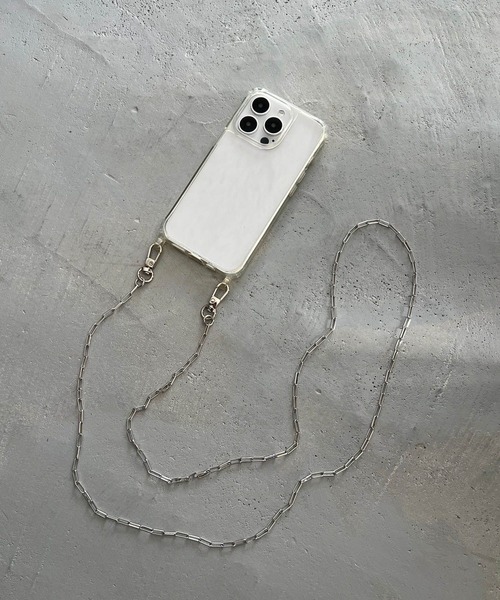 Me%（ミィパーセント）の「チェーンモバイルストラップ2（スマホグッズ・レディース・グレー系その他/イエロー系その他/イエロー/グレー/ライトグレー・FREE）」の2枚目の写真