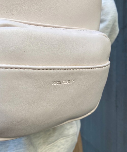 one after another NICE CLAUP(ワンアフターアナザーナイスクラップ)の「ミニポーチ付きミニリュック(バックパック/リュック・レディース・オフホワイト/ブラック・ONE SIZE)」の12枚目の写真