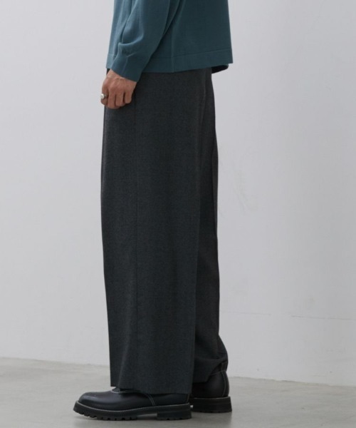 パンツ LIDNM Wool Linen Baggy Slacks Wool Linen Baggy Slacks / 商品詳細ページ / LIDNM / Llife ONLINE