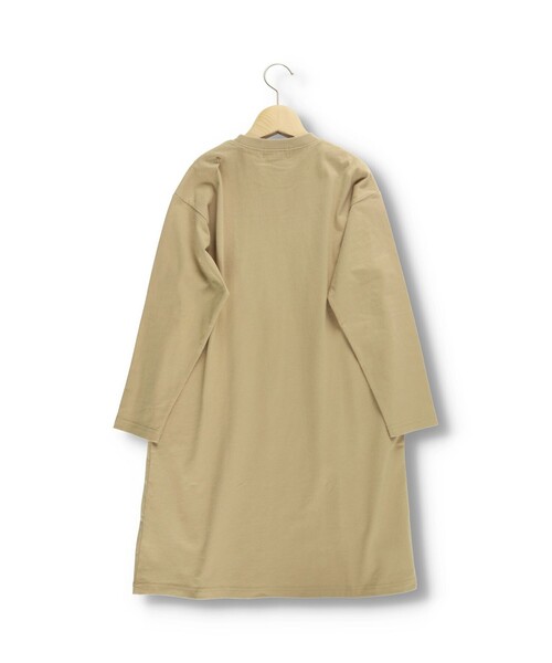 NAUTICA（ノーティカ）の「【NAUTICA/ノーティカ】フットボール長袖ワンピース（ワンピース・キッズ・ベージュ/ネイビー・130/150/140/120）」の5枚目の写真