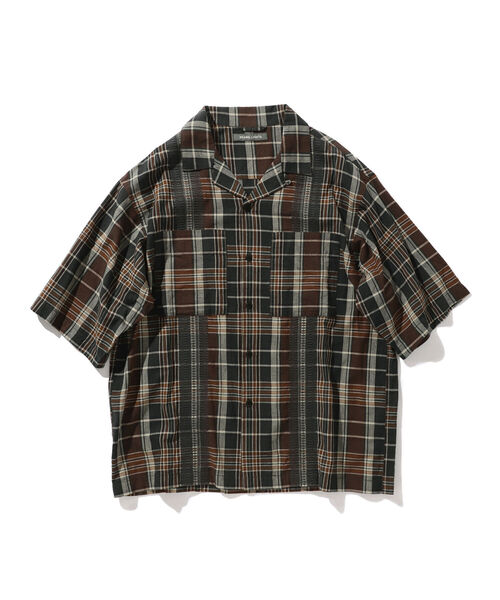 BEAMS LIGHTS（ビームスライツ）の「BEAMS LIGHTS / エクストラウーブン マドラス 半袖シャツ（シャツ/ブラウス・メンズ・その他1/その他・M/L/S）」の6枚目の写真