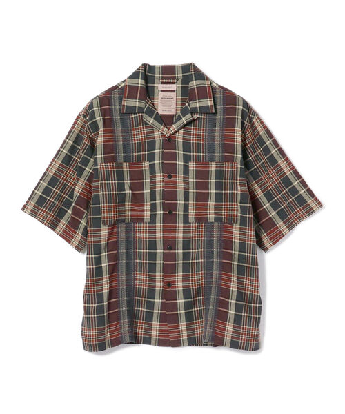 BEAMS LIGHTS（ビームスライツ）の「BEAMS LIGHTS / エクストラウーブン マドラス 半袖シャツ（シャツ/ブラウス・メンズ・その他1/その他・M/L/S）」の9枚目の写真