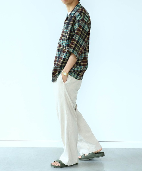 BEAMS LIGHTS（ビームスライツ）の「BEAMS LIGHTS / エクストラウーブン マドラス 半袖シャツ（シャツ/ブラウス・メンズ・その他1/その他・M/L/S）」の20枚目の写真