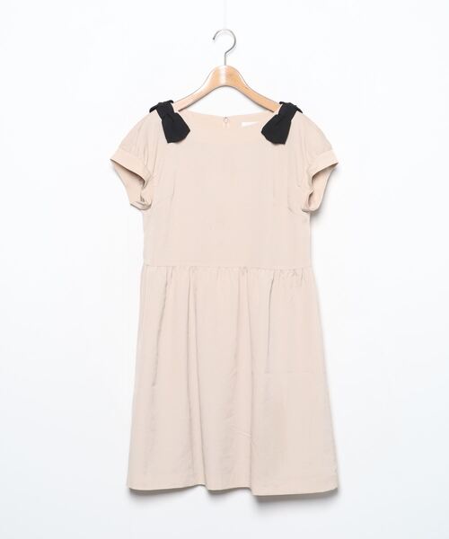 セール ブランド古着 リボンノースリーブワンピース ワンピース Bon Mercerie ボンメルスリー のファッション通販 Zozoused