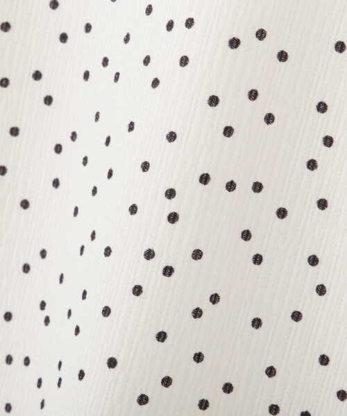 PROPORTION BODY DRESSING（プロポーションボディドレッシング）の「ハートネックシャーリングブラウス / 1212110307（シャツ/ブラウス・レディース・ホワイト系その他/ブルー/オフホワイト・SMALL/MEDIUM）」の18枚目の写真