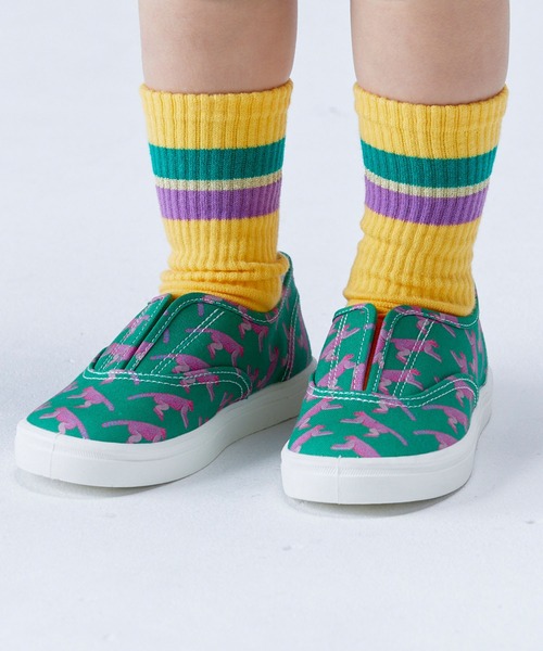 MARKEY'S（マーキーズ）の「【別注】ラインソックス（baby/13～15cm）（ソックス/靴下・キッズ・ホワイト/レッド/イエロー/ブルー・13-15cm）」の6枚目の写真