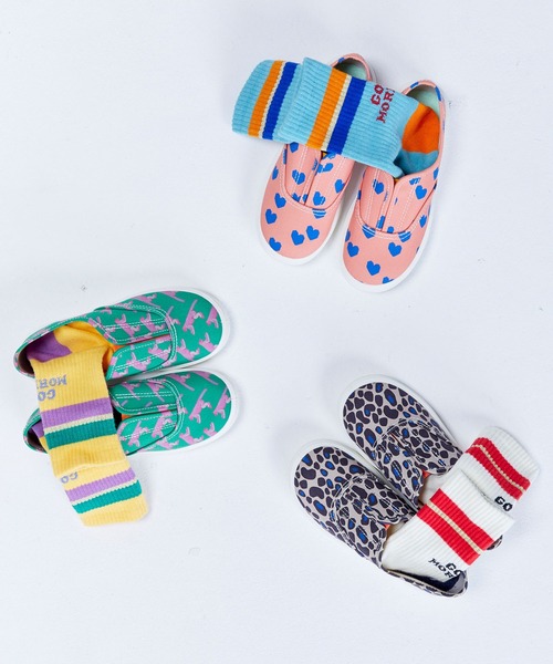MARKEY'S（マーキーズ）の「【別注】ラインソックス（baby/13～15cm）（ソックス/靴下・キッズ・ホワイト/レッド/イエロー/ブルー・13-15cm）」の5枚目の写真
