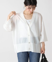 Simplicite | シアーVネックカーディガン(カーディガン/ボレロ)