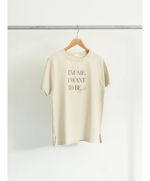 earth music&ecology（アースミュージックアンドエコロジー）の「アソートプリントＴシャツ（Tシャツ/カットソー・レディース・チャコールグレー/ベージュ/オフホワイト/ライトグリーン・FREE）」の17枚目の写真