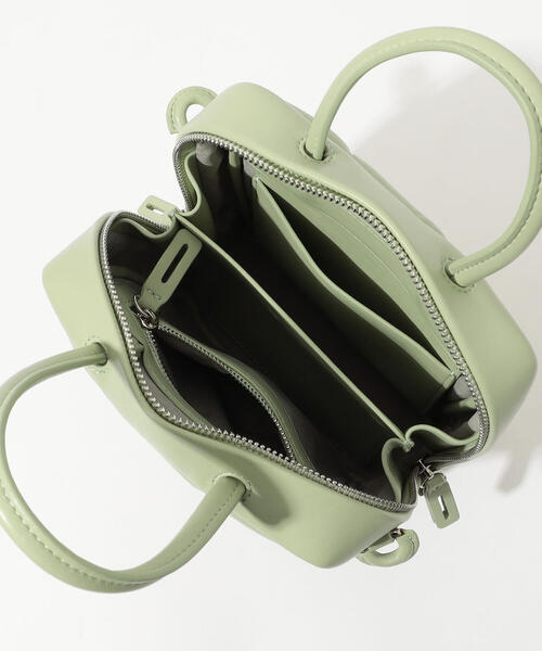 TOMORROWLAND （トゥモローランド）の「■【別注】ADD CULUMN×TOMORROWLAND PUFF ハンドバッグ（ショルダーバッグ・レディース・ライトグリーン/ホワイト/チャコールグレー・FREE）」の10枚目の写真