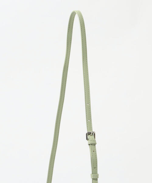 TOMORROWLAND （トゥモローランド）の「■【別注】ADD CULUMN×TOMORROWLAND PUFF ハンドバッグ（ショルダーバッグ・レディース・ライトグリーン/ホワイト/チャコールグレー・FREE）」の11枚目の写真