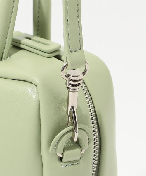 TOMORROWLAND （トゥモローランド）の「■【別注】ADD CULUMN×TOMORROWLAND PUFF ハンドバッグ（ショルダーバッグ・レディース・ライトグリーン/ホワイト/チャコールグレー・FREE）」の12枚目の写真