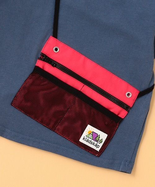 kladskap（クレードスコープ）の「サコッシュ風半袖Tシャツ（Tシャツ/カットソー・キッズ・ネイビー/オフホワイト/チェリーピンク・100cm/90cm/120cm/110cm/80ｃｍ/130cm）」の12枚目の写真