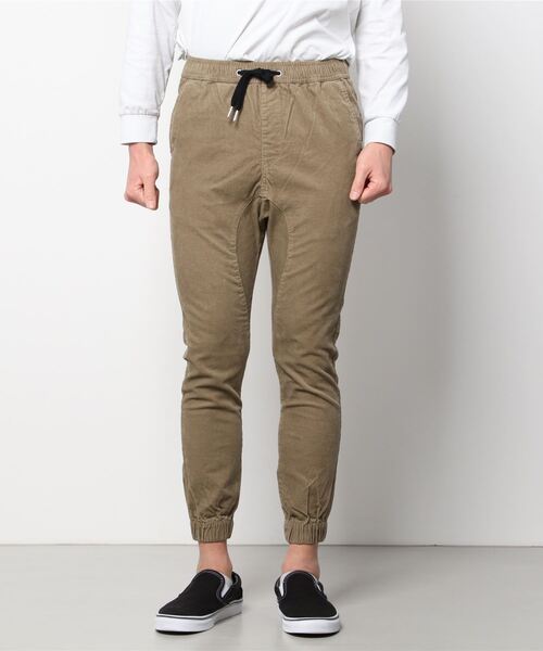 ZANEROBE(ゼインローブ)の「ZANEROBE(ゼインローブ) sureshot cord jogger(その他パンツ・メンズ・カーキ・30/29)」の1枚目の写真