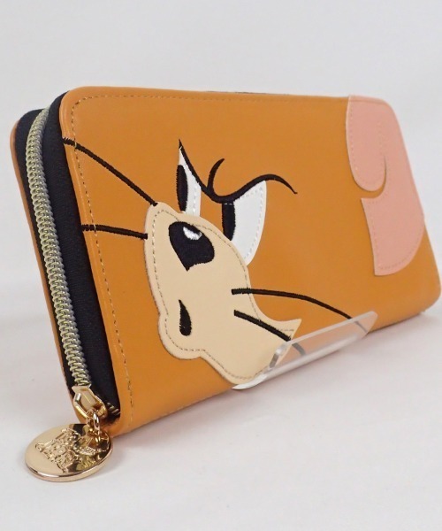 flapper_bags（フラッパー）の「TOM＆JERRY×Flapperフェイスアップリケロングウォレット（財布・レディース・ブラウン/グレー・FREE）」の9枚目の写真