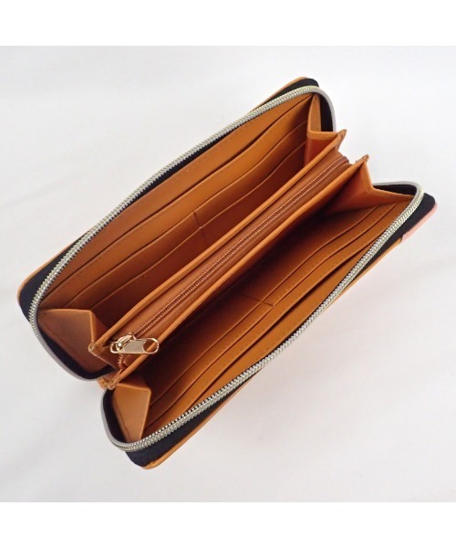 flapper_bags（フラッパー）の「TOM＆JERRY×Flapperフェイスアップリケロングウォレット（財布・レディース・ブラウン/グレー・FREE）」の8枚目の写真