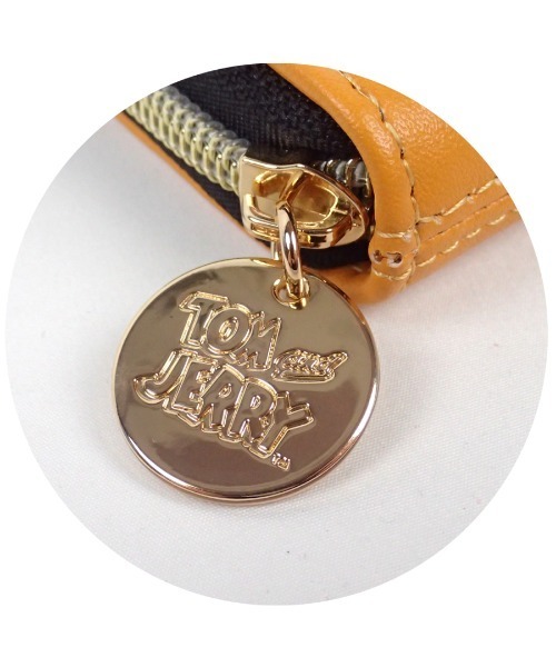 flapper_bags（フラッパー）の「TOM＆JERRY×Flapperフェイスアップリケロングウォレット（財布・レディース・ブラウン/グレー・FREE）」の7枚目の写真